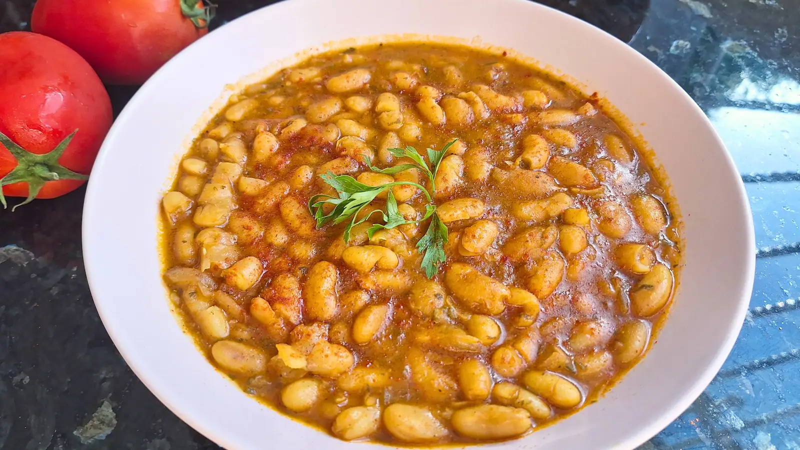Authentic Moroccan Loubia (Easy White Bean Stew)